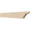 Ekena Millwork 2in. W x 4in. H x 28in. L Monterey Woodgrain TimberThane Rafter Tail, Primed Tan RFTUR02X04X28MONRCPR - alternate 1
